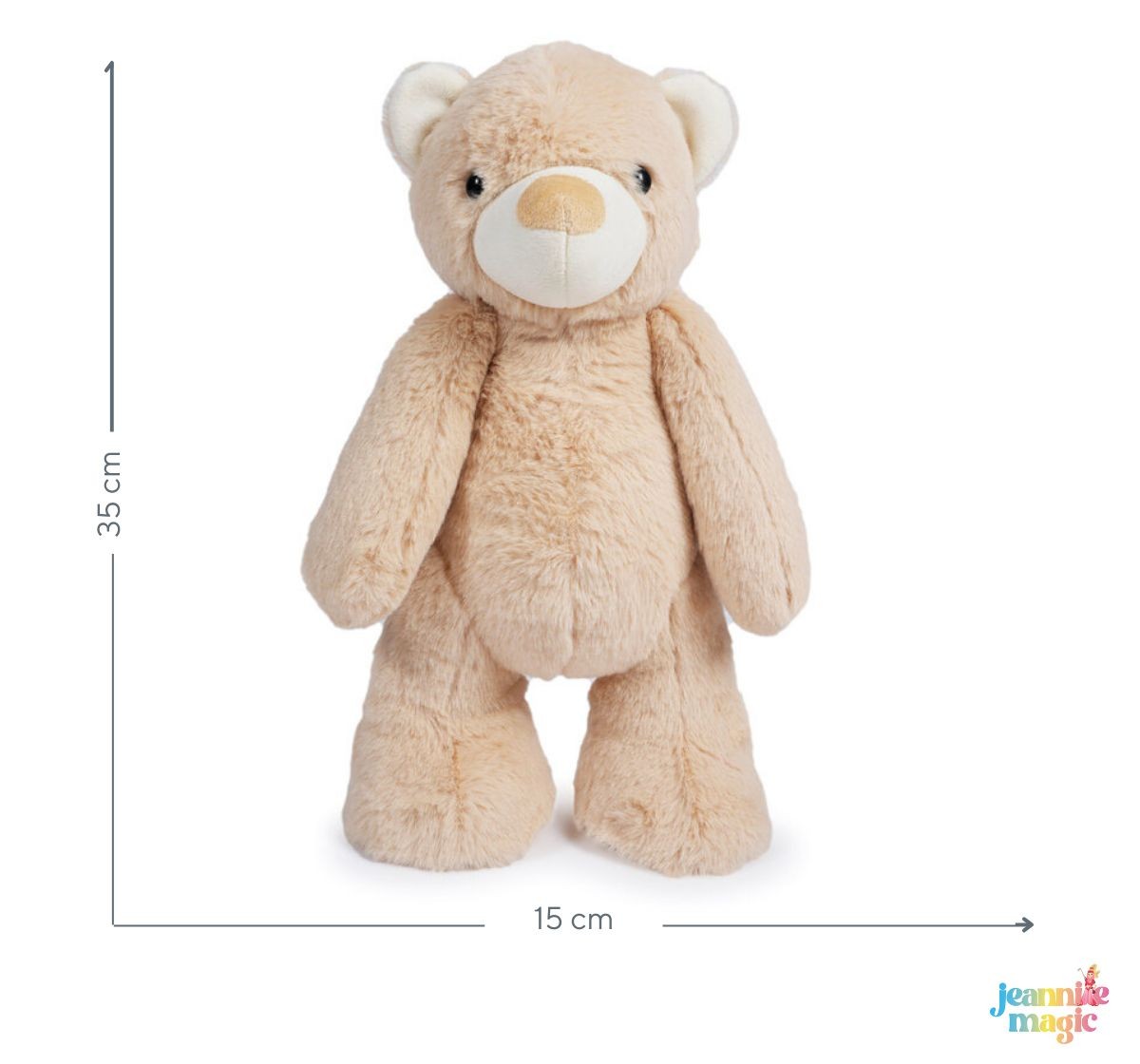 Jeannie Magic Standing Bear Cute Cuddly Soft Toy, 0M+