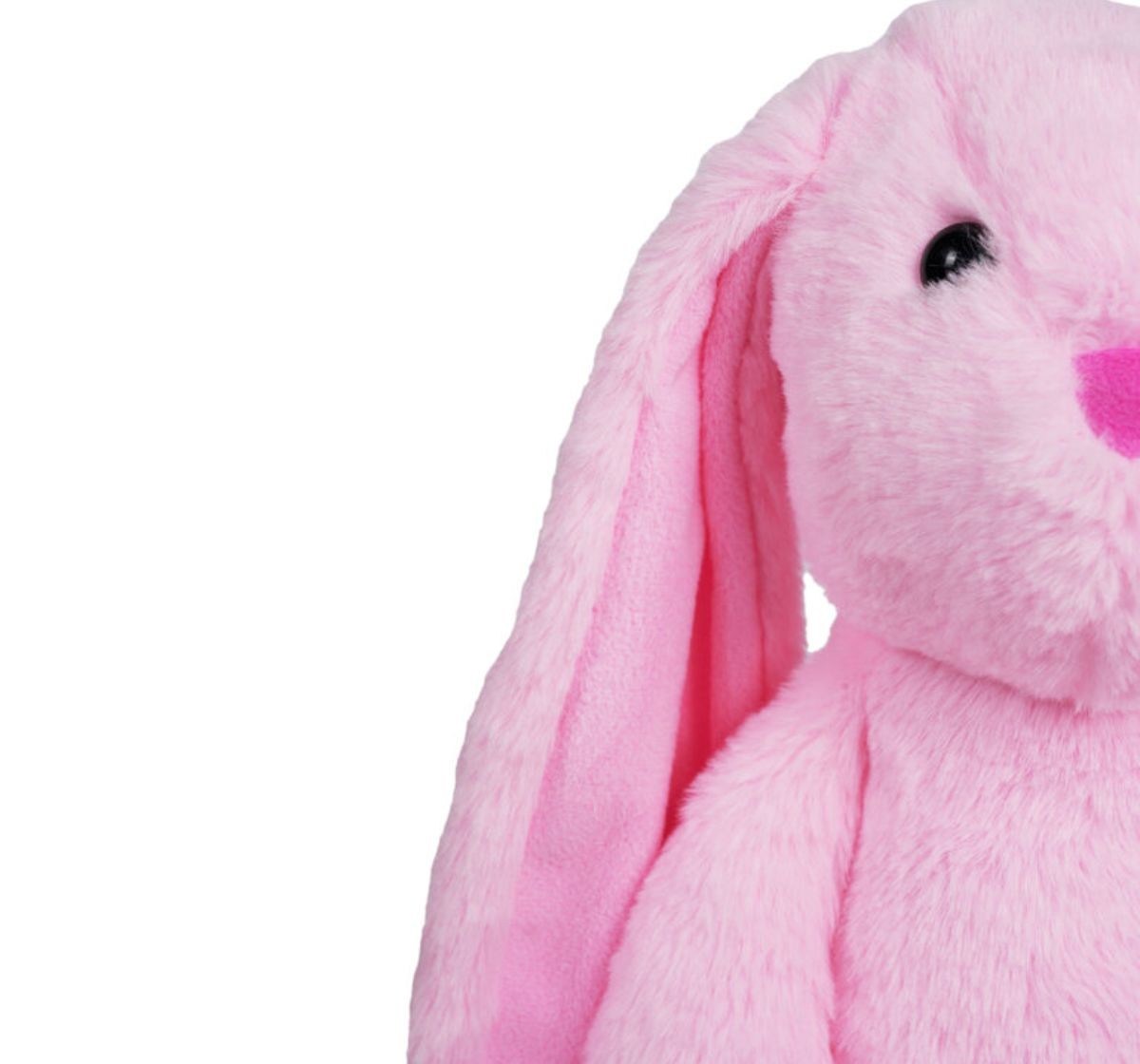 Jeannie Magic Flappy Ears Cute Bunny Pink Soft Toy, 0M+