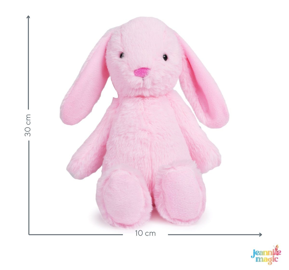 Jeannie Magic Cute Tiny Pink Gummy Bunny Soft Toy, 0M+